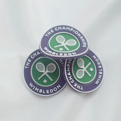 Oem Custom Soft  Rubber Silicone Patch on  Heat Transfer Logos Clothing Label 3d Embossed Pvc Badge