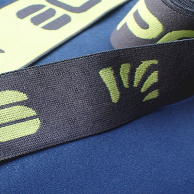Knitted 100% Polyester 3.5cm Printed Elastic Band
