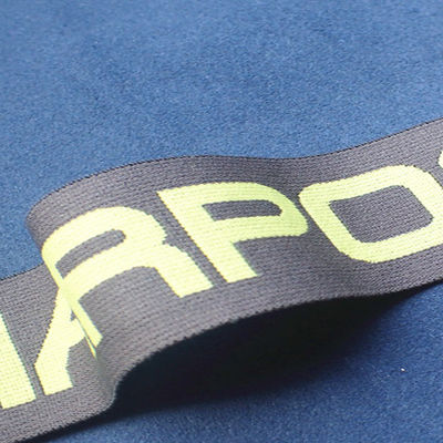 Knitted 100% Polyester 3.5cm Printed Elastic Band