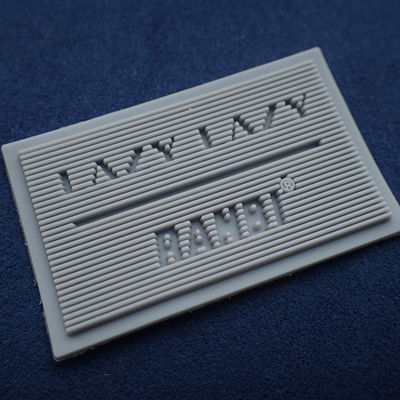 Heat Transfer Embossed OEKO Custom Rubber Labels
