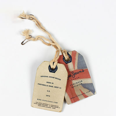 Free Logo Design Custom Brand Name Clothing Tags Garment Clothes Labels Hang Tag