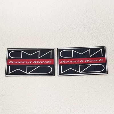 Durable Silicone Screen Printing Clothing Labels Vibrant Ink Screen Printing Clothing Labels